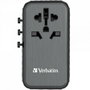 Verbatim UTA-06 Adaptador de Viaje Universal GaN III 100W